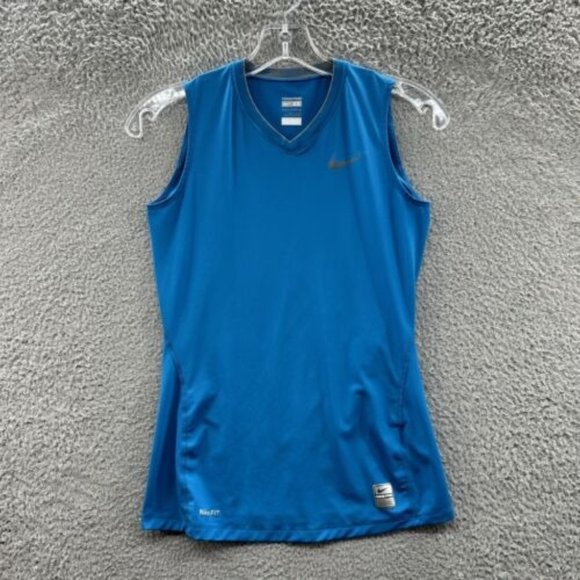 Nike Tank Top Women's Extra Small Blue Nike Pro Training Tank Top Womens XS - Picture 1 of 11